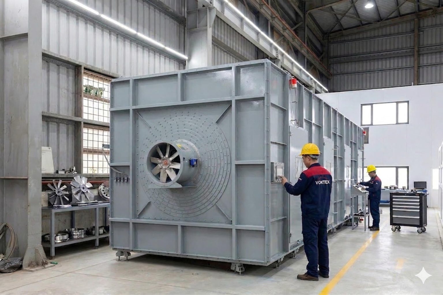 xưởng sản xuất vortex
